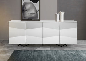 VIG Furniture Modrest Ely - Modern White High Gloss Buffet VGVCG1829-BUF