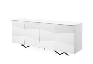 VIG Furniture Modrest Ely - Modern White High Gloss Buffet VGVCG1829-BUF