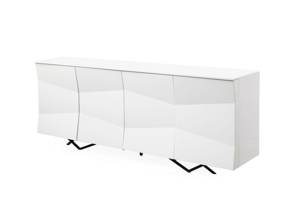VIG Furniture Modrest Ely - Modern White High Gloss Buffet VGVCG1829-BUF