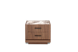 VIG Furniture Nova Domus Bailey- Modern Walnut Nightstand VGHB-EM112U-W