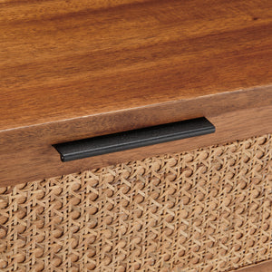 New Pacific Direct Caine Rattan Chest 3 Drawers 8000062-NPD