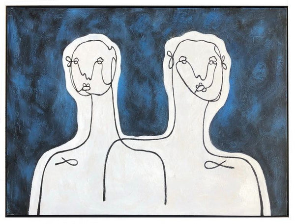 VIG Furniture Modrest Energy Twin - Acrylic Painting VGSHVIG21002 VGSHVIG21002