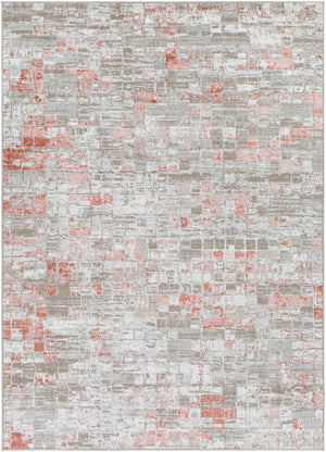 Enfield ENF-2303 Modern Polypropylene, Polyester Rug ENF2303-81012 Burnt Orange, Coral, Tan, Beige, Cream 60% Polypropylene, 40% Polyester 8'10" x 12'