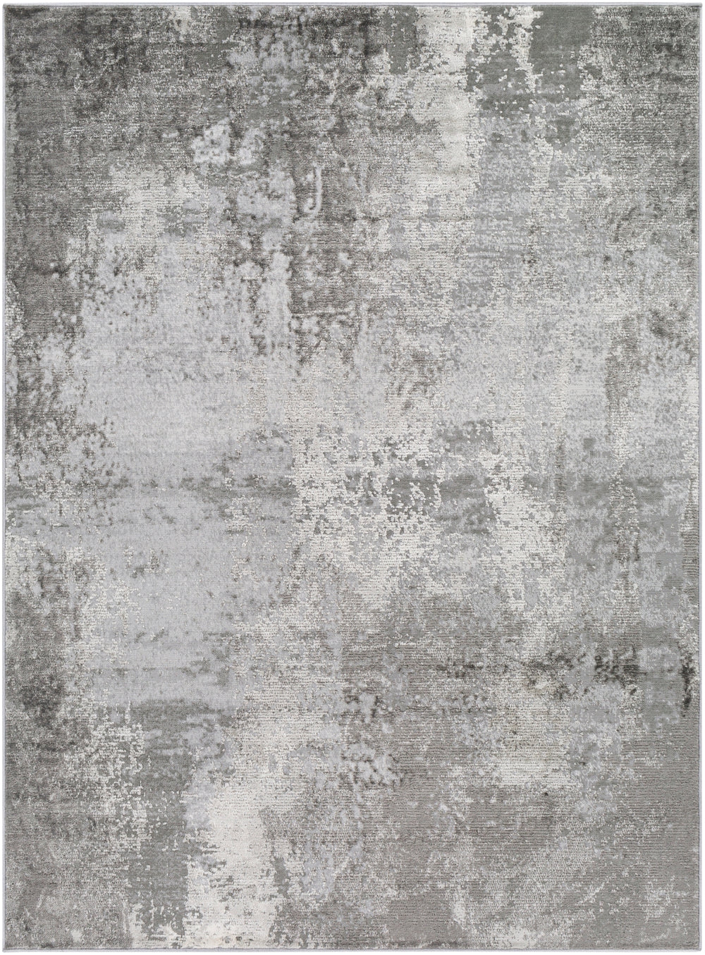 Enfield ENF-2308 Modern Polypropylene, Polyester Rug ENF2308-81012 Charcoal, Medium Gray, Light Gray, Cream 60% Polypropylene, 40% Polyester 8'10" x 12'