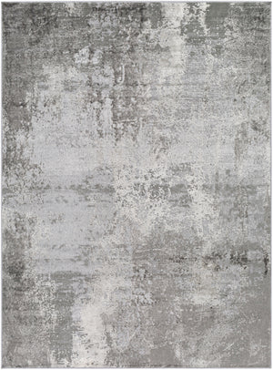 Enfield ENF-2308 Modern Polypropylene, Polyester Rug ENF2308-81012 Charcoal, Medium Gray, Light Gray, Cream 60% Polypropylene, 40% Polyester 8'10" x 12'