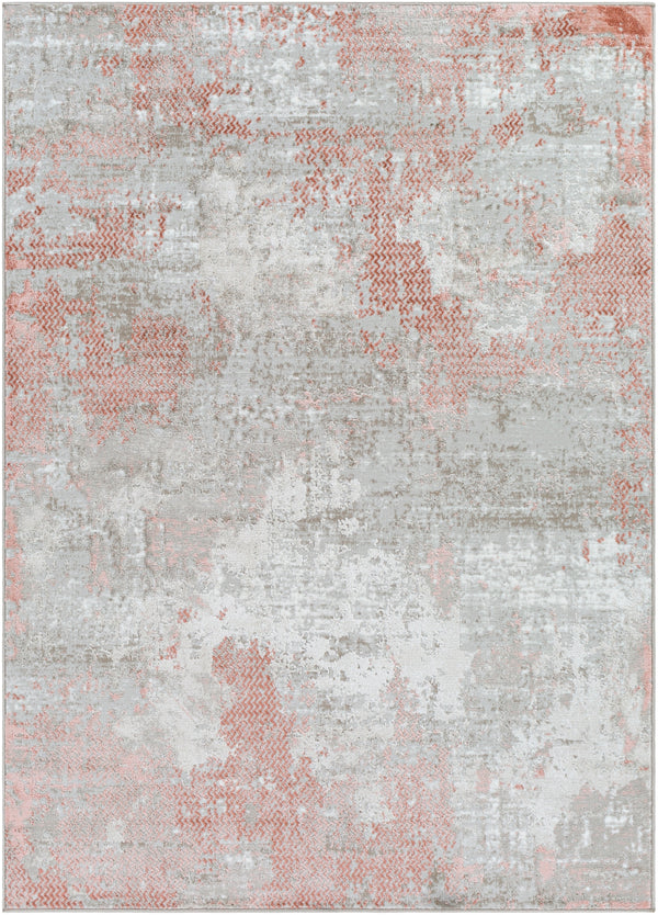 Enfield ENF-2316 Modern Polypropylene, Polyester Rug ENF2316-81012 Burnt Orange, Coral, Tan, Beige, Cream 60% Polypropylene, 40% Polyester 8'10" x 12'