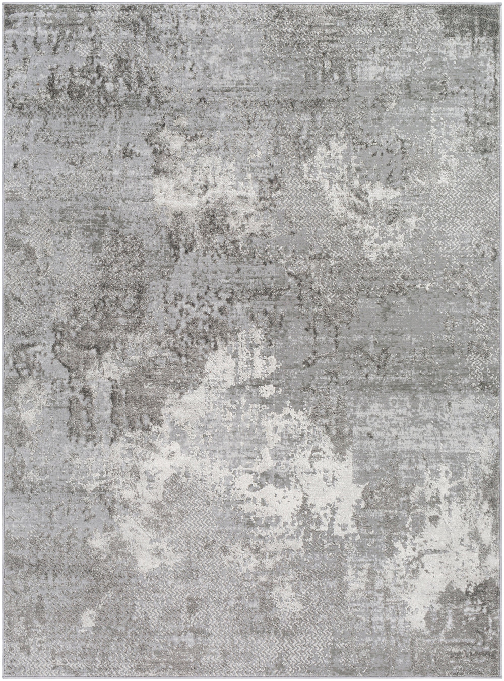 Enfield ENF-2318 Modern Polypropylene, Polyester Rug ENF2318-81012 Charcoal, Medium Gray, Light Gray, Cream 60% Polypropylene, 40% Polyester 8'10" x 12'