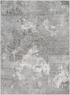 Enfield ENF-2318 Modern Polypropylene, Polyester Rug ENF2318-81012 Charcoal, Medium Gray, Light Gray, Cream 60% Polypropylene, 40% Polyester 8'10" x 12'