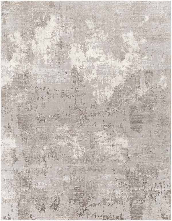 Enfield ENF-2318 Modern Polypropylene, Polyester Rug ENF2318-71010 Charcoal, Medium Gray, Light Gray, Cream 60% Polypropylene, 40% Polyester 7'10" x 10'