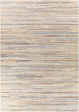 Enlightenment ENL-1000 Modern Wool, Viscose Rug ENL1000-811 Ivory, Black, Dark Brown, Denim, Burnt Orange, Charcoal, Sky Blue 70% Wool, 30% Viscose 8' x 11'