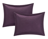 Barcelo Plum Queen 4pc Quilt Set