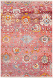 Ephesians EPC-2301 Traditional Polyester Rug EPC2301-91210 Pale Pink, Rose, Saffron, Burnt Orange, Medium Gray, Silver Gray, Aqua, Cream, Beige, Black 100% Polyester 9' x 12'10"