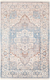 Ephesians EPC-2317 Traditional Polyester Rug EPC2317-91210 Sky Blue, Beige, Medium Gray, Silver Gray, Wheat, Tan, Camel, Aqua 100% Polyester 9' x 12'10"