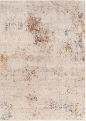 Ephesians EPC-2352 Modern Polyester Rug EPC2352-81013 Cream, Khaki, Light Gray, Mustard, Burnt Orange, Bright Blue, Dark Blue, Wheat, Dark Brown, Rose 100% Polyester 8'10" x 13'