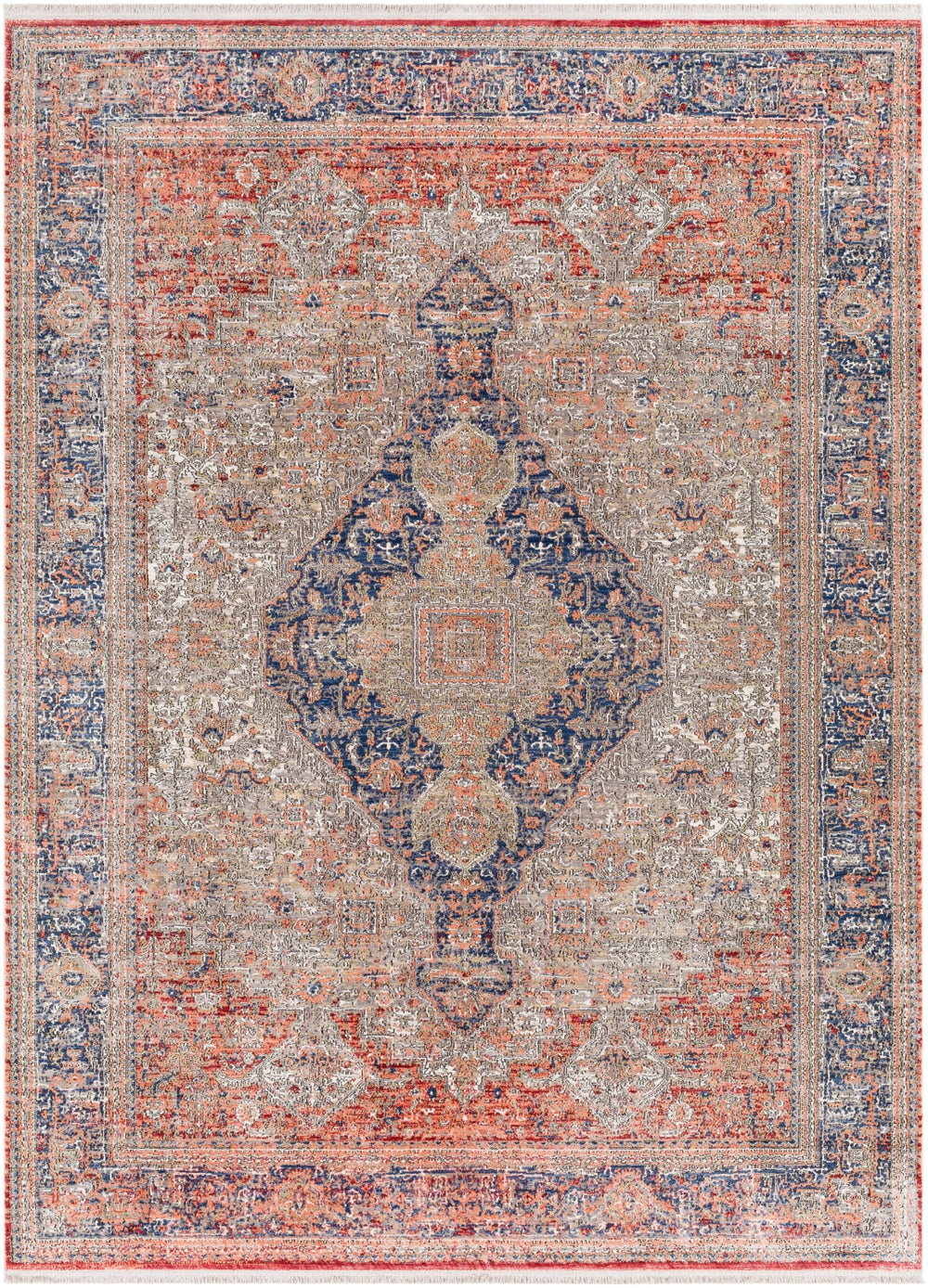 Eclipse EPE-2304 Traditional Polyester Rug EPE2304-9123  100% Polyester 9' x 12'3"
