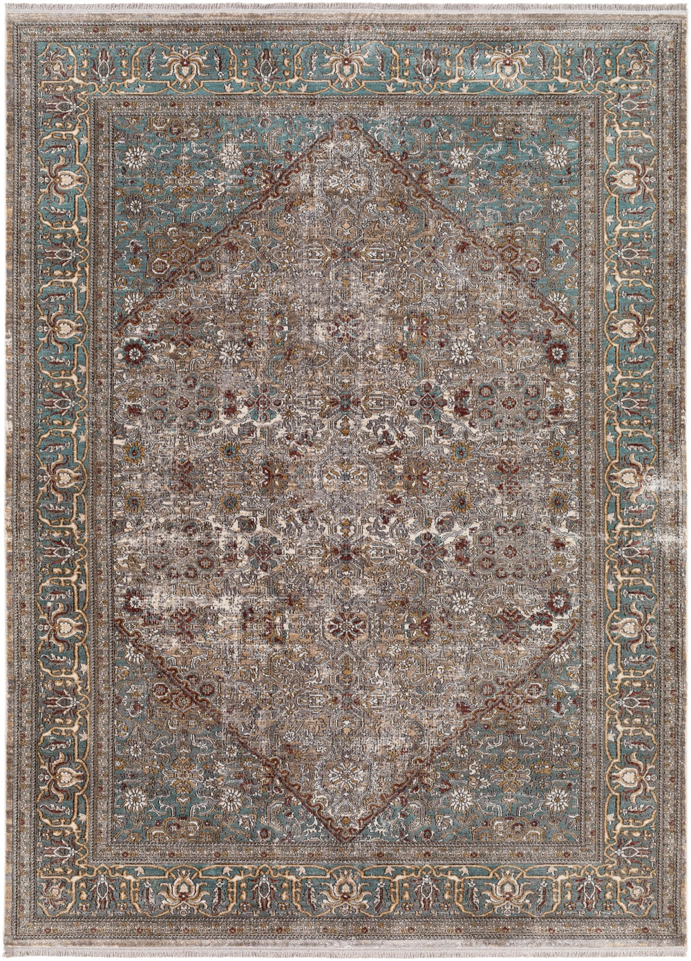 Eclipse EPE-2307 Traditional Polyester Rug EPE2307-9123  100% Polyester 9' x 12'3"