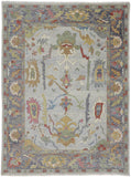 Karina 6794F Wool Hand-Knotted Oushak Rug