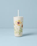 Butterfly Meadow Bamboo Tumbler W/ Straw - Set of 4