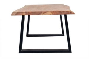 Porter Designs Manzanita Live Edge Solid Acacia Wood Natural Coffee Table Natural 05-196-02-4610T-KIT