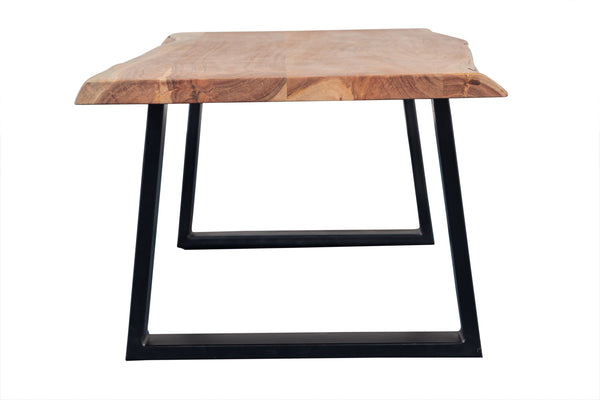 Porter Designs Manzanita Live Edge Solid Acacia Wood Natural Coffee Table Natural 05-196-02-4610T-KIT