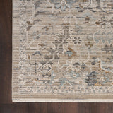 Nourison Nyle NYE02 Bohemian Machine Made Power-loomed Indoor only Area Rug Ivory Taupe 12' x 15'9" 99446104472