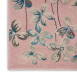 Nourison Tranquil TRA04 Kids Machine Made Power-loomed Indoor Area Rug Pink 8'10" x 11'10" 99446484727