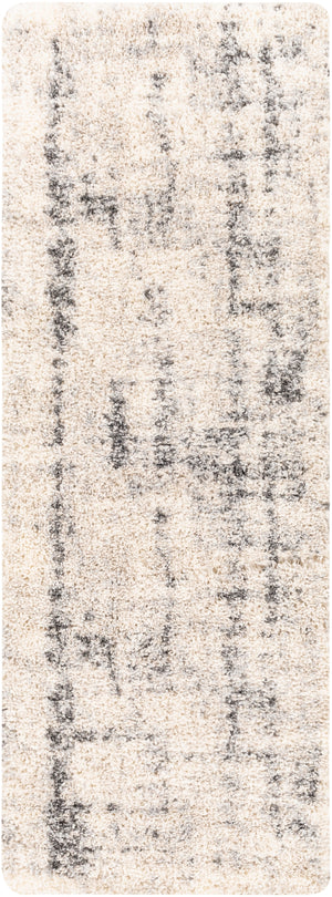 Eskimo Shag ESG-2306 Modern Polypropylene Rug ESG2306-2773 Beige, Cream, Charcoal, Light Gray 100% Polypropylene 2'7" x 7'3"