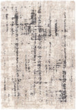 Eskimo Shag ESG-2306 Modern Polypropylene Rug ESG2306-679 Beige, Cream, Charcoal, Light Gray 100% Polypropylene 6'7" x 9'