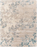 Eskimo Shag ESG-2309 Modern Polypropylene Rug ESG2309-71010 Aqua, Beige, Light Gray, Cream 100% Polypropylene 7'10" x 10'