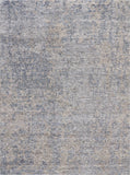Nourison Ellora ELL04 Modern Handmade Knotted Indoor only Area Rug Graphite 9'9" x 13'9" 99446385048