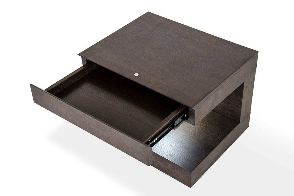 VIG Furniture Modrest Esso Modern Brown Oak Nightstand VGWCC521B-OAK