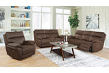 Porter Designs Pagosa Power Transitional Reclining Sofa Brown 03-202C-47-8190