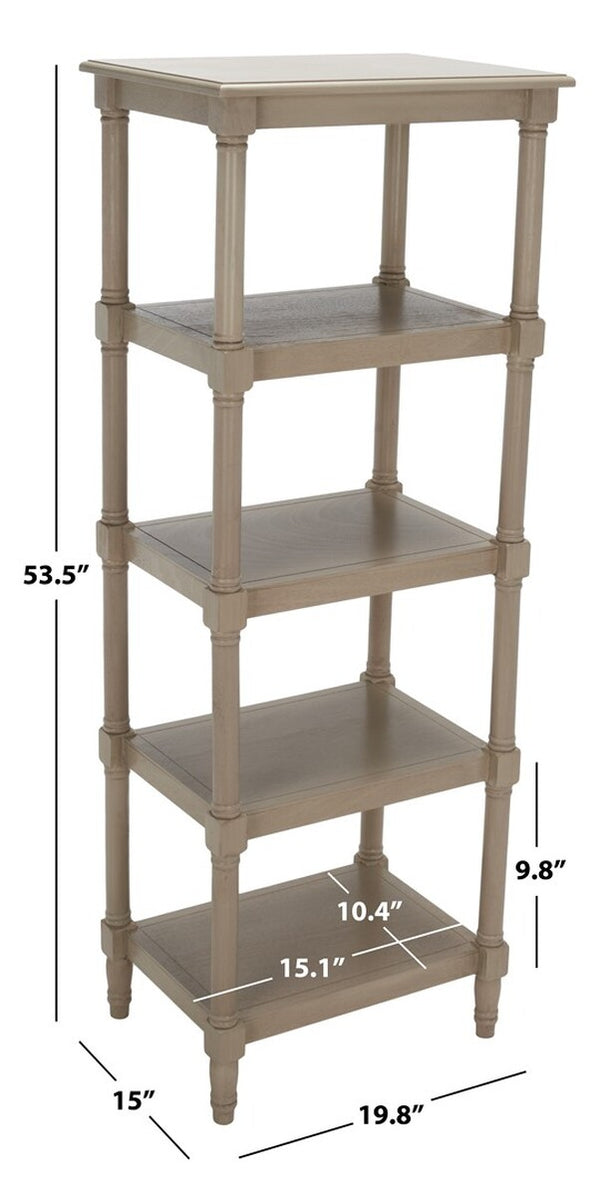 Safavieh Cassie 5 Shelf Bookcase ETG5701A