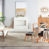 Nourison Venosa VSN01 Modern Handmade Tufted Indoor Area Rug Taupe 8'3" x 11'6" 99446787170