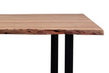 Porter Designs Manzanita Live Edge Solid Acacia Wood Natural Dining Table Natural 07-196-01-7010V-KIT
