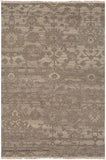 Ethereal ETR-1001 Traditional Wool Rug ETR1001-913 Khaki, Camel, Medium Gray 100% Wool 9' x 13'