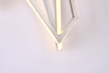 Bethel Chrome LED Wall Sconce in Stainless Steel & Acrylic