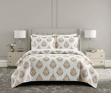 Chic Home Breana Bed In a Bag Quilt Set Taupe Twin