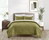 Jessa Green Twin 2pc Comforter Set