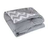 Louisville Grey Twin X-Long 7pc Comforter Set