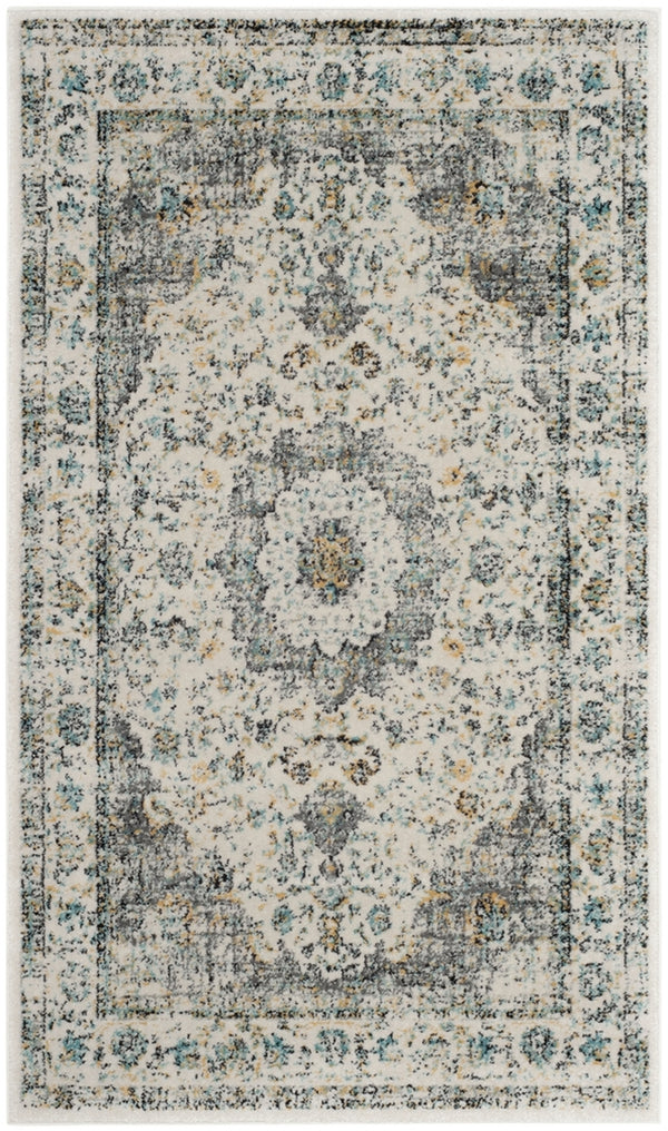 Safavieh Evoke 220 Power Loomed 100% Polypropylene Pile Rug EVK220B-5SQ