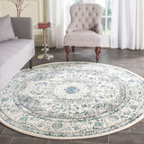 Safavieh Evoke 220 Power Loomed 100% Polypropylene Pile Rug EVK220D-5SQ