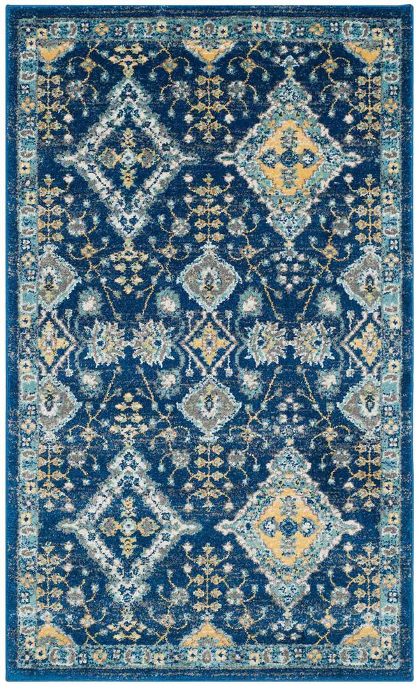 Safavieh Evoke 224 Power Loomed 66% Polypropylene 27% Jute 5% Polyester 2% Cotton Rug EVK224A-4