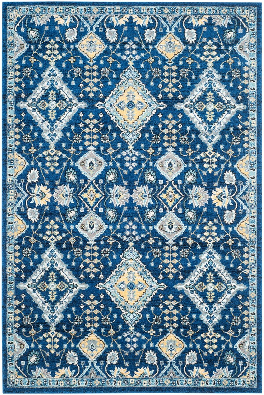 Safavieh Evoke 224 Power Loomed 66% Polypropylene 27% Jute 5% Polyester 2% Cotton Rug EVK224A-4