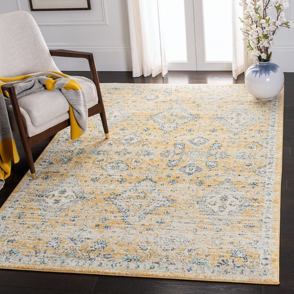 Safavieh Evoke 224 Power Loomed 66% Polypropylene 27% Jute 5% Polyester 2% Cotton Rug EVK224B-4
