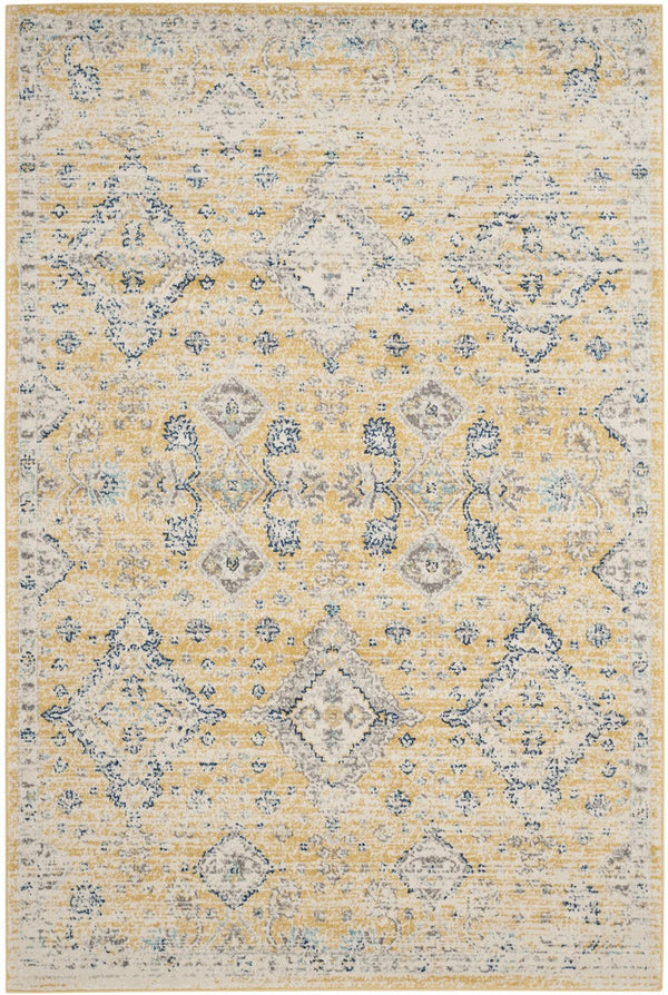 Safavieh Evoke 224 Power Loomed 66% Polypropylene 27% Jute 5% Polyester 2% Cotton Rug EVK224B-4