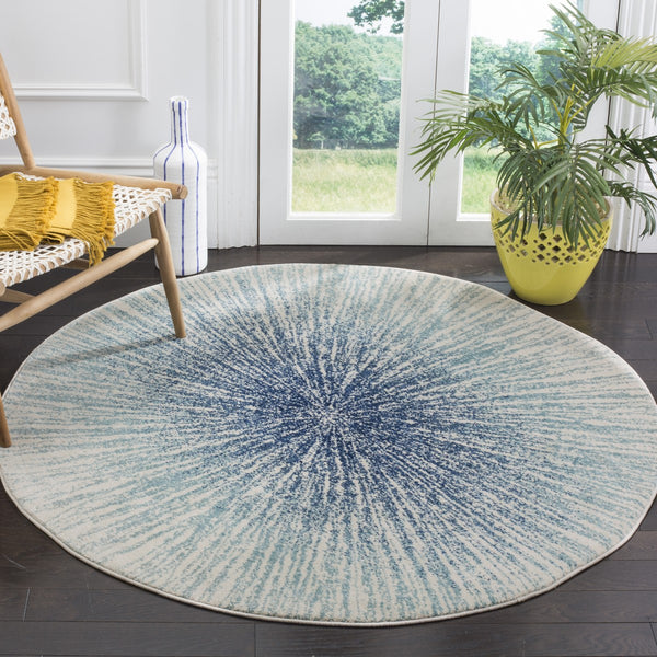 Safavieh Evoke 228 Power Loomed 66% Polypropylene 27% Jute 5% Polyester 2% Cotton Rug EVK228A-5SQ