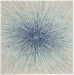 Safavieh Evoke 228 Power Loomed 66% Polypropylene 27% Jute 5% Polyester 2% Cotton Rug EVK228A-5SQ