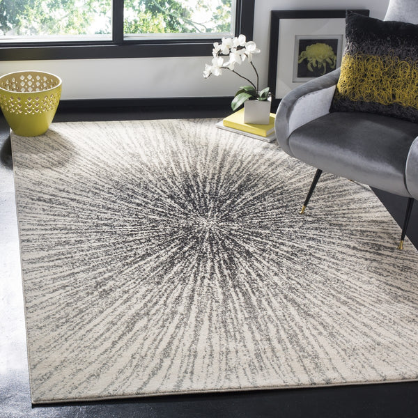 Safavieh Evoke 228 Power Loomed 66% Polypropylene 27% Jute 5% Polyester 2% Cotton Rug EVK228K-5SQ
