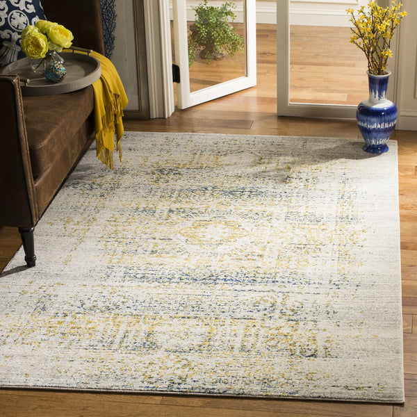 Safavieh Evoke 232 Power Loomed 66% Polypropylene 27% Jute 5% Polyester 2% Cotton Rug EVK232C-4
